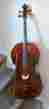11192 Unbranded Wenzel Kohler 4 Cello Made In Czechoslovakia With Bow And Case Sn
