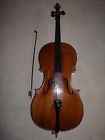 1203 Lyon Healy Vintage Student Violon Cello Full Size Glasser Bow