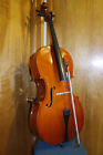 200057665 Cecilio Full Size Acoustic Cello Used Nice Extra Strings Pitch