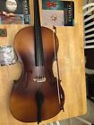 200908-245 Naomi 4 Cello Outfit Student Set Hard Case Bow Lesson Books