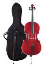375d Becker Prelude Series 4 Full Size Cello Outfit With Bag And Bow 736021712553