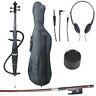 4-4ceco-3bk Cecilio Electric Cello Full Size Ebony Style Black