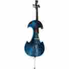 Ec4-blu-m 4-string Bridge Draco Series Electric Cello Blue Marble 846940021794