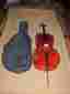 Ce44 4v390 Glaesel 1 2 Size Cello Antonius Stradivarius Copy Usa 1990 Bow Case