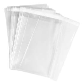 43235-116795 888 Display Usa Inc 100ct Clear Cello Bags 8x10 Adhesive - 1.7 Mils Thick Self Sealing Opp Plasti