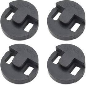 A230821 313105133116 Pack Of 4 Rubber Cello Practice Mute Round Tourte Style Silencer For Quiet Prac
