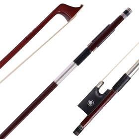 Adm Bl12-44-br 4/4 Full Size Student Violin Bow Well Balanced Handmade Brazilwood W