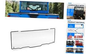 Ainuosen Ai-169 Clear Rear Windshield Window Compatible With 2013-2023 Polaris Ranger