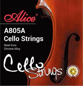 43528-67860 Alice 4/4 Cello String Set - A805a Strings Full A-d-... Fast Ship