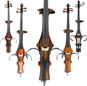 Aliyes Dt-n1810 Handmade Professional Solid Wood Electric Cello 4/4 Full Size