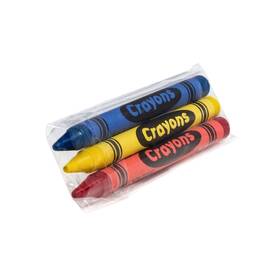 4336947460 Amercare Cibowares 3-pack Cello Wrapped Crayons Case Of 720 Fast Ship
