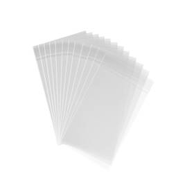 Bakebaking Wow06 200ct Clear Cello Bakery Bags Self Sealing 3x5-1.4 Mils Thick Opp Small Adhes