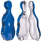 2000w Bobelock Blue Fiberglass Cello Case 4 Wh Wheels