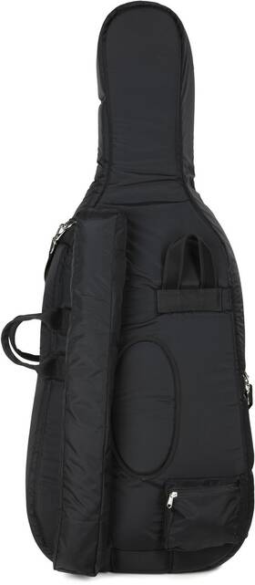 B3-1010-1-bk Bobelock B1010 4/4 Cello Bag - Black