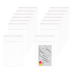 Bornfeel 737311190532 3 Inch X 4 Cellophane Bags Self Adhesive 200pcs Clear Cello Jewelry Bag Small Se