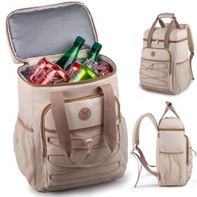 Bunnychill B-lcb05-2 Cooler Backpack With Padded Top Handle Lightweight Back Pack Coolers Insulat