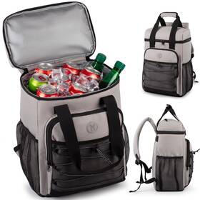 Bunnychill B-lcb05-3 Cooler Backpack With Padded Top Handle Lightweight Back Pack Coolers Insulat