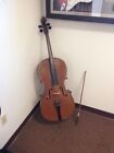 C.1753 Stradivarius Antique Cello 4 29.75 With New Bow Made In Germany