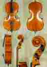 C1280 Stradivari Gliga New Quarter Size 1 4 Child Intermediate Level Gems Antiqued Cello