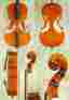 C1308 Stradivari Gliga New Intermediate Level 1 2 Gems Antique Cello W Fiberglass Case And Bow