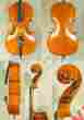 C2331 Stradivari Gliga Child Intermediate Level 1 4 Gems Cello Set W Fiberglass Case And Bow