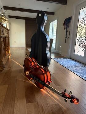 Cr20534oc Carlo Robelli Lightly Used 3/4 Intermediate/beginner Cello Outfit Hard Case