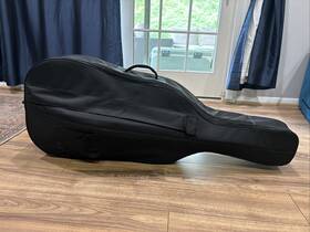 5890 Cecilio 3/4 Intermediate Cello. Comes With Case Bow And Rock Stop. Amazing Condition