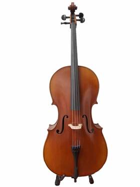 Ac-500 Cecilio Cello 4/4 With Bow Stand Soft Case And Hard
