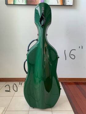 Cb644 Core 4/4 Cello Hard Case And R. A. Meinel Pernambuco Bow