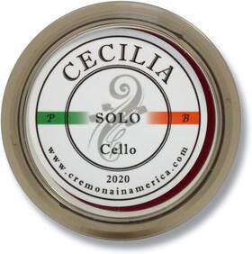 Cremona In America 744110493771 Cecilia Soloft Cello Rosin Half Cake Maximum Projection And Articulation For Ce