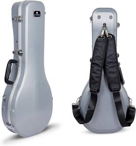 Crossrock Cra862masl A-style Mandolin Case Lightweight Hardshell Silver