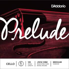 Daddario 019954272210 Prelude 1/8 Cello C String - Nickel Wound Daddario 019954272210 Prelude 1/8 Cello C String - Nickel Wound