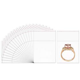 Doutop Zzd-300 Clear Self Adhesive Bags 300pcs 1.5x1.5 Small Cellophane Bag 1mil Opp Poly Ce