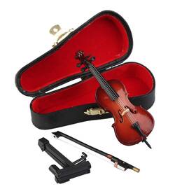 C-2025-diff-l Dselvgvu Wooden Miniature Cello With Stand Bow And Case Mini Musical Instrument