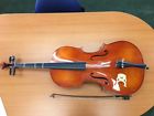 E22013 Hermann Beyer Used 3 4 Cello