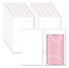 Eachdusto 737311748191 5 Inch X7 300pcs Self Adhesive Cellophane Bags Small Clear Sealable Plastic Cello