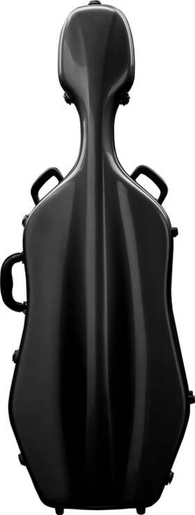 Eastman Cacl2844blk Cacl28 Fiberglass Cello Case - 4/4 Size Black