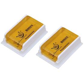 Yjs00276 Eastygold Violin Cello Viola Rosin Light Low Dust Yellow 2 Pack With Case