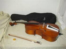Etude Ec-100 1/4 Size Student Violin With Bag Bow And Rosin - Read