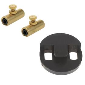 Js072251 Farboat 2pcs Cello Wolf Tone Eliminator Suppressor Clip With Rubber Mute