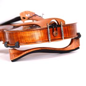 Fiddlerman 684191892899 Light Carbon Fiber Violin Shoulder Rest 4/4 Foam Padding For Comfo