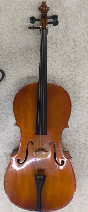 8955 Floria Recital Full Size 4/4 Ii Model Cello With Bag