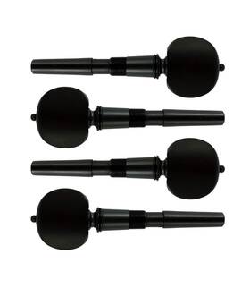Glasser 846466006640 Knilling Perfection Pegs For Cello 4/4 Set Ebony Hill Style 14 Mm