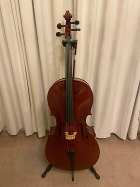 C600 H Luger 2023 Cello H. With Bow And Soft Case C600 H Luger 2023 Cello H. With Bow And Soft Case