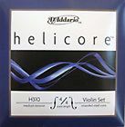 H310 Violin D Addario Daddario Helicore 4 Medium Tension Strings 019954165024