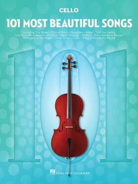 Hal Leonard Hl00291049 101 Most Beautiful Songs For Cello Sheet Music Collection Pop And