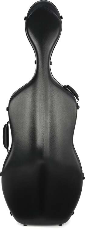 Cc4500-1-solidbk Howard Core Cc4500 Scratch-resistant Cello Case - Solid Black 4/4 Size