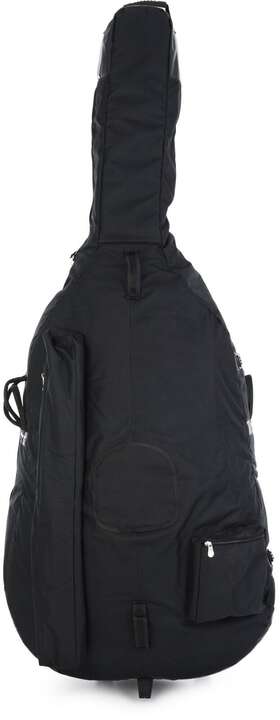 Cc487w-2 Howard Core Cc487w Padded Double Bass Bag With Wheels - 3/4 Size