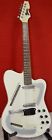 Italia Modena Electric Sitar White Crackle Used