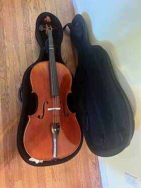 Cz-44 Jacob Horst Cz44 Cello With Hard Case
